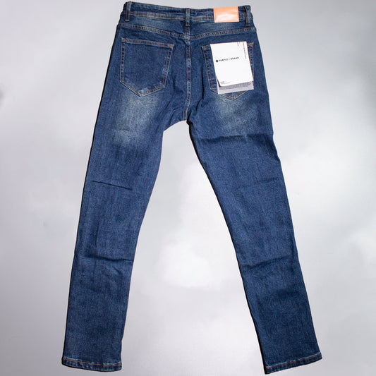 Jeans Purple Azul