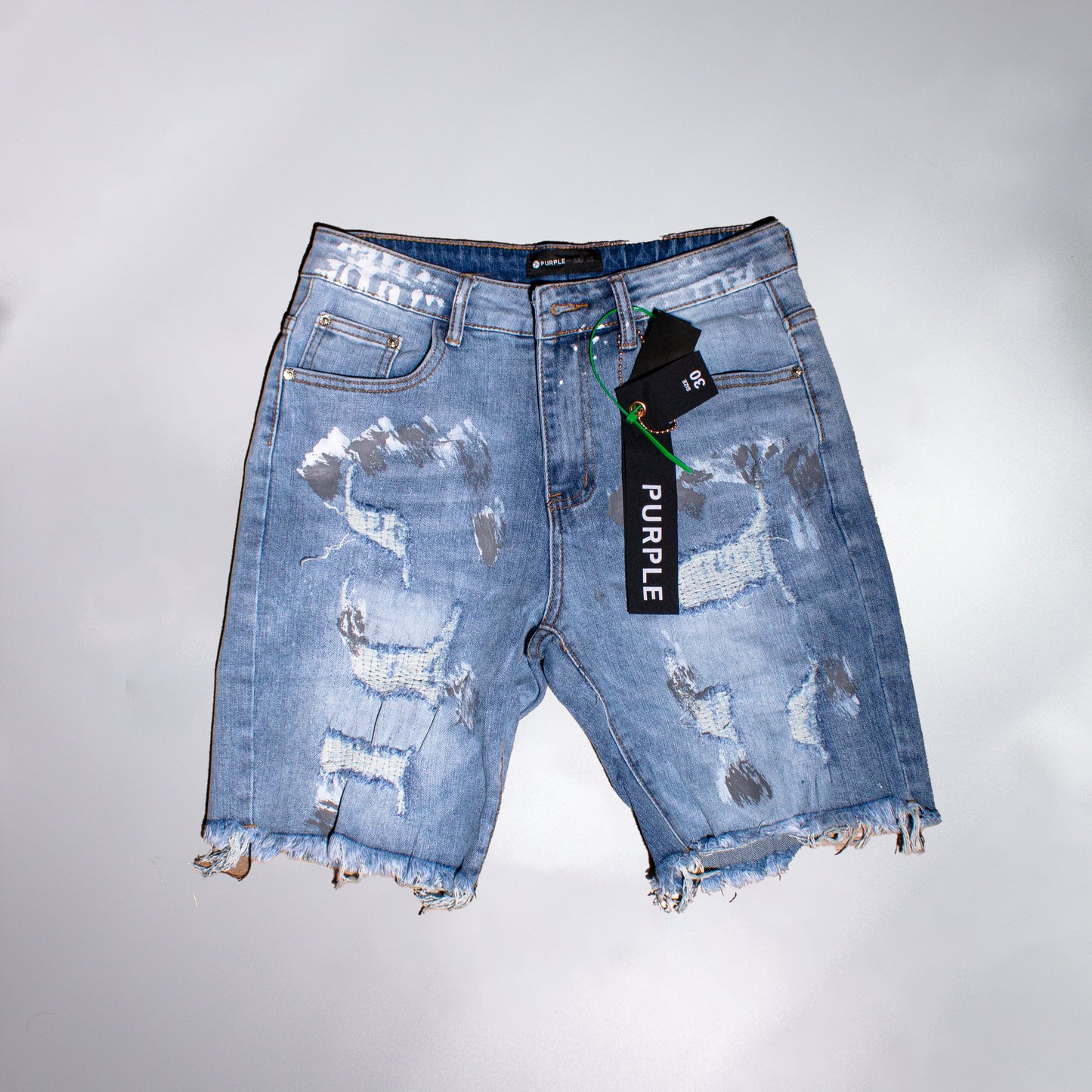 Short DENIM Purple Celeste