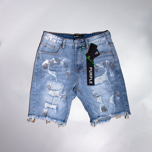Short DENIM Purple Celeste