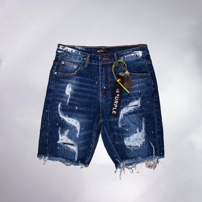 Short DENIM Purple Azul